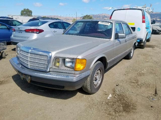 WDBCB20C2FA162386 - 1985 MERCEDES-BENZ 300 SD SILVER photo 2