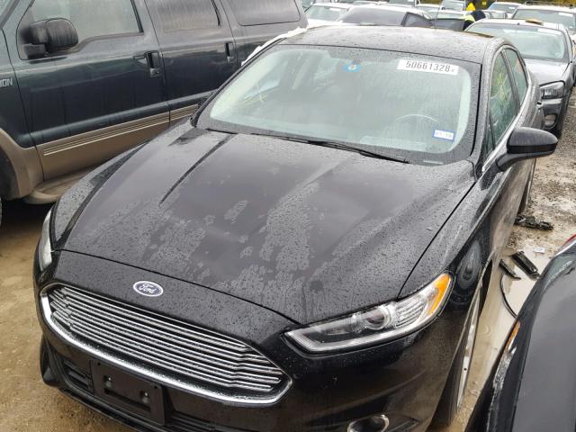 3FA6P0G78GR142671 - 2016 FORD FUSION S BLACK photo 2