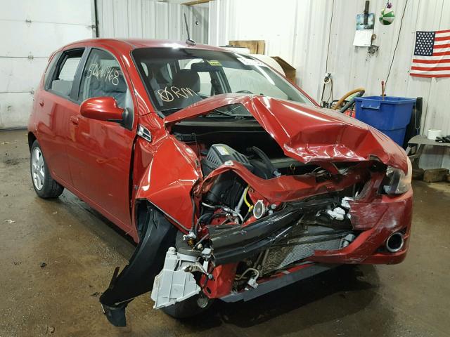 KL2TD66EX9B654550 - 2009 PONTIAC G3 RED photo 1