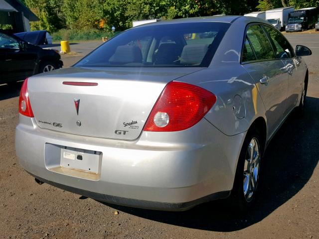 1G2ZH57N284295822 - 2008 PONTIAC G6 GT SILVER photo 4