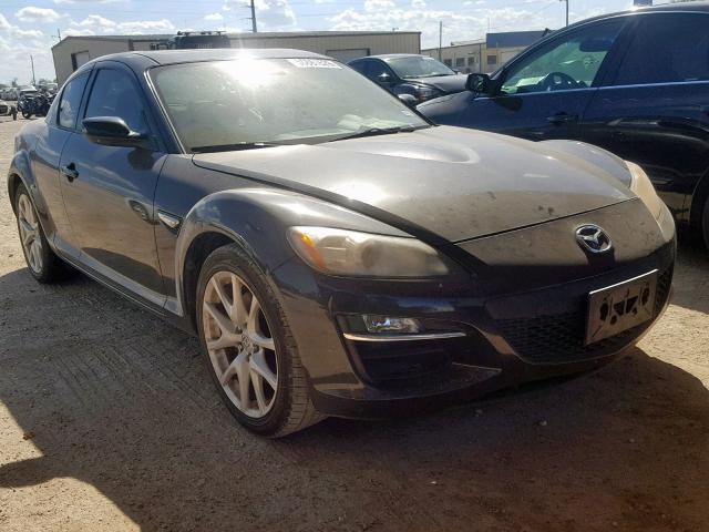 JM1FE17PX90402724 - 2009 MAZDA RX8 BLACK photo 1