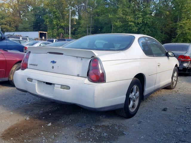 2G1WW12E539341551 - 2003 CHEVROLET MONTE CARL თეთრი ფოტო 4