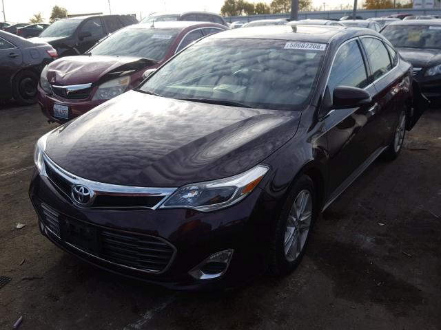 4T1BK1EB3DU023446 - 2013 TOYOTA AVALON BAS Bordo foto 2