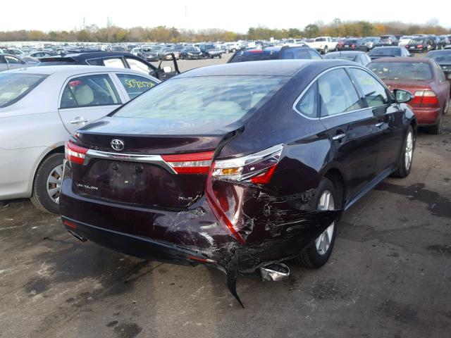 4T1BK1EB3DU023446 - 2013 TOYOTA AVALON BAS Bordo foto 4