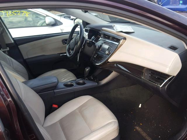 4T1BK1EB3DU023446 - 2013 TOYOTA AVALON BAS Bordo foto 5