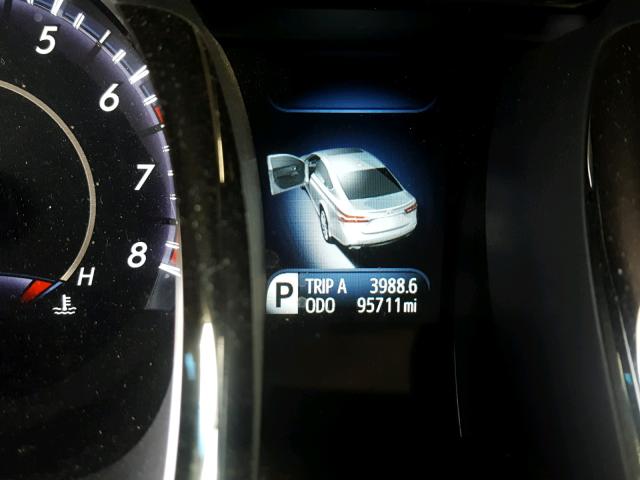 4T1BK1EB3DU023446 - 2013 TOYOTA AVALON BAS Bordo foto 8