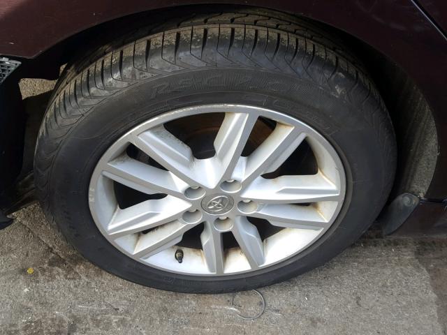 4T1BK1EB3DU023446 - 2013 TOYOTA AVALON BAS Bordo foto 9