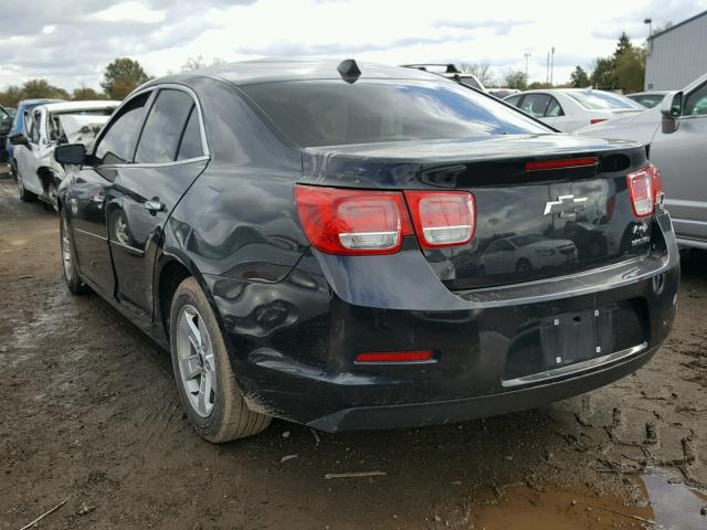 1G11B5SAXDF298070 - 2013 CHEVROLET MALIBU LS შავი ფოტო 3