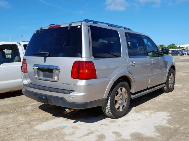 5LMFU27536LJ08608 - 2006 LINCOLN NAVIGATOR SILVER photo 4