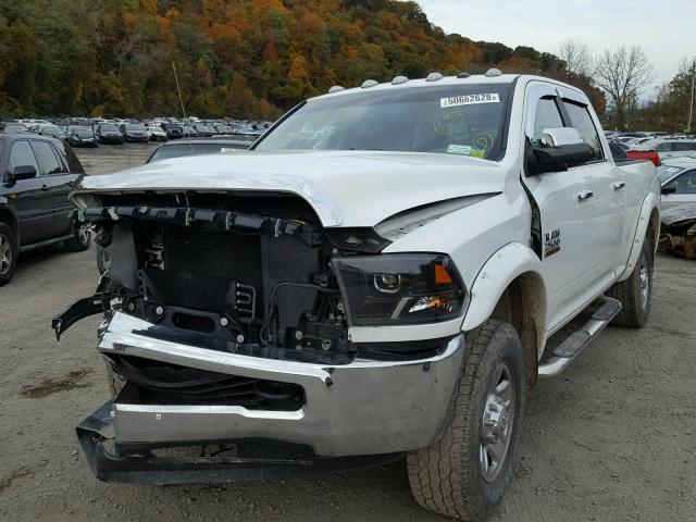 3C6UR5DJ0EG222250 - 2014 RAM 2500 SLT WHITE photo 2