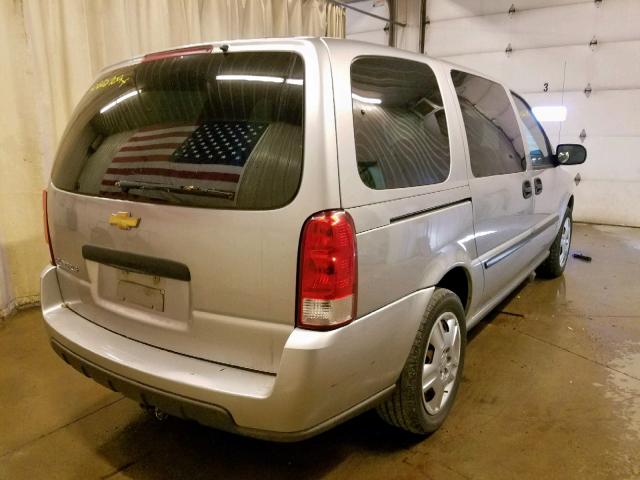 1GNDV23L76D159515 - 2006 CHEVROLET UPLANDER L SILVER photo 4