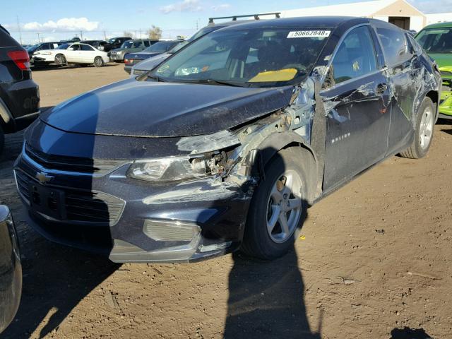 1G1ZB5ST8JF126765 - 2018 CHEVROLET MALIBU LS BLUE photo 2