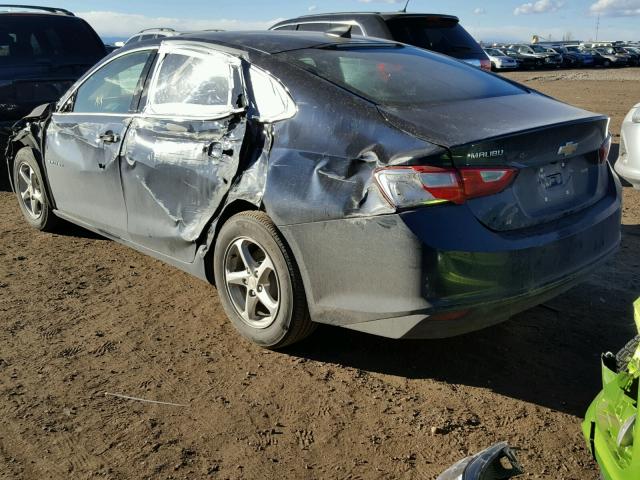 1G1ZB5ST8JF126765 - 2018 CHEVROLET MALIBU LS BLUE photo 3