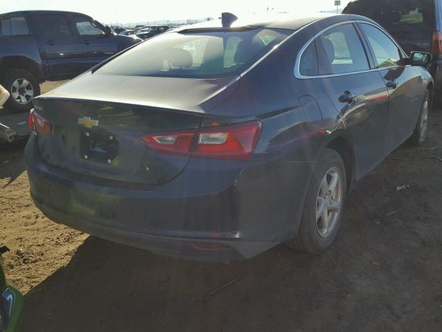 1G1ZB5ST8JF126765 - 2018 CHEVROLET MALIBU LS BLUE photo 4