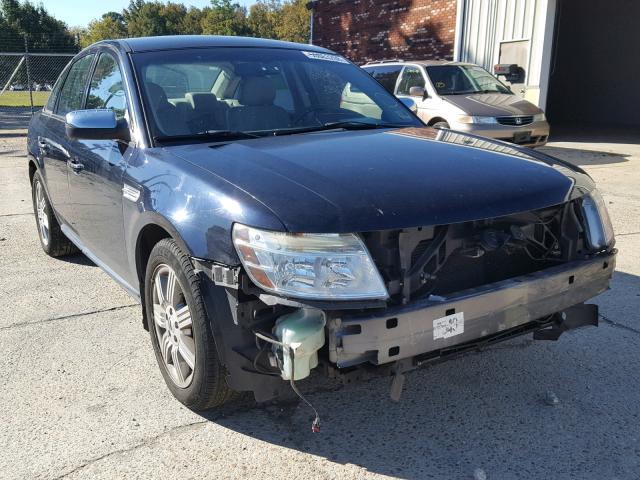 1FAHP25W28G166505 - 2008 FORD TAURUS LIM BLUE photo 1