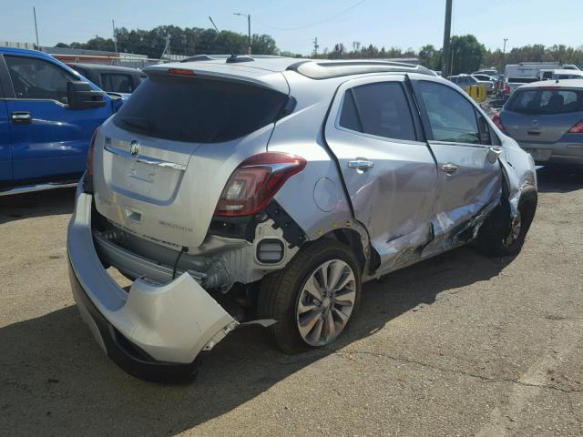 KL4CJASB8JB670829 - 2018 BUICK ENCORE PRE SILVER photo 4