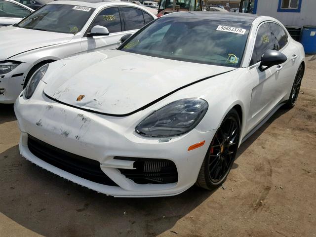 WP0AF2A72HL151118 - 2017 PORSCHE PANAMERA T WHITE photo 2