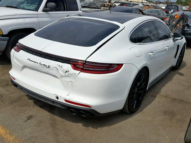 WP0AF2A72HL151118 - 2017 PORSCHE PANAMERA T WHITE photo 4