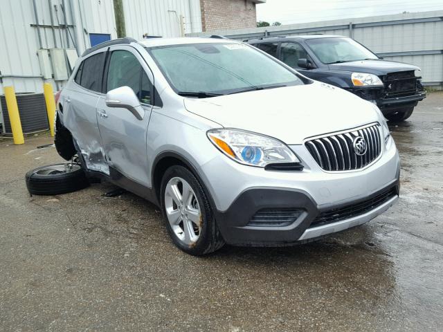 KL4CJASB4GB599752 - 2016 BUICK ENCORE SILVER photo 1