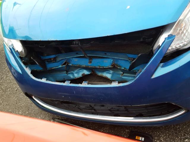 3FADP4BJ9CM217015 - 2012 FORD FIESTA SE BLUE photo 9