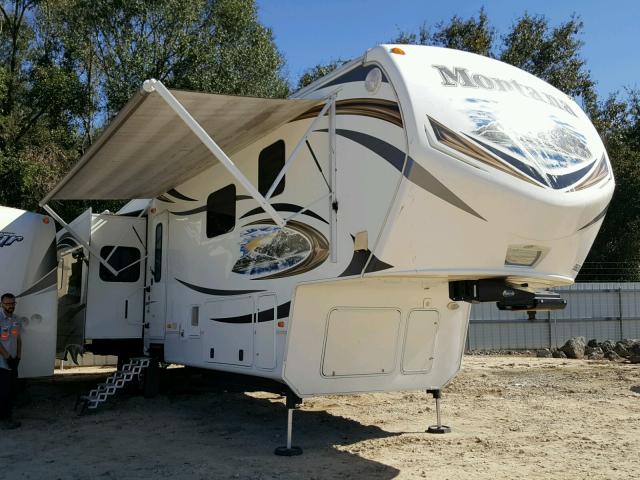 4YDF39029D4701378 - 2013 KEYSTONE MONTANA WHITE photo 1