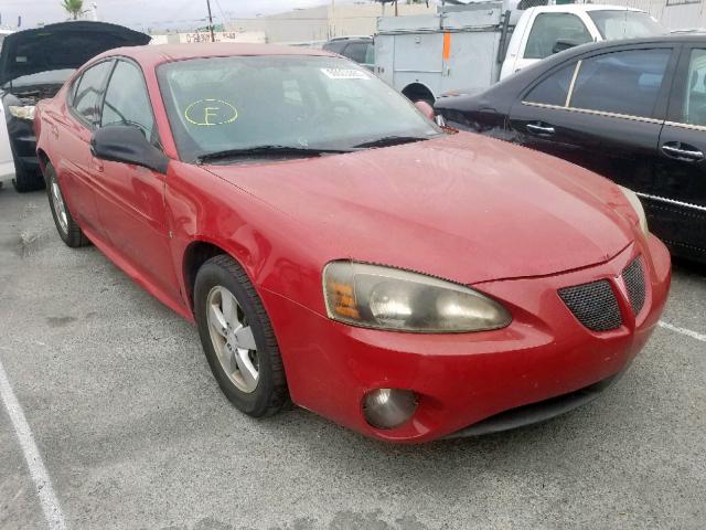 2G2WP552671103942 - 2007 PONTIAC GRAND PRIX Կարմիր լուսանկար 1