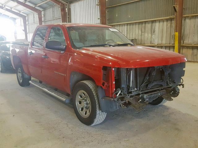 2GCEC23C991137180 - 2009 CHEVROLET SILVERADO RED photo 1