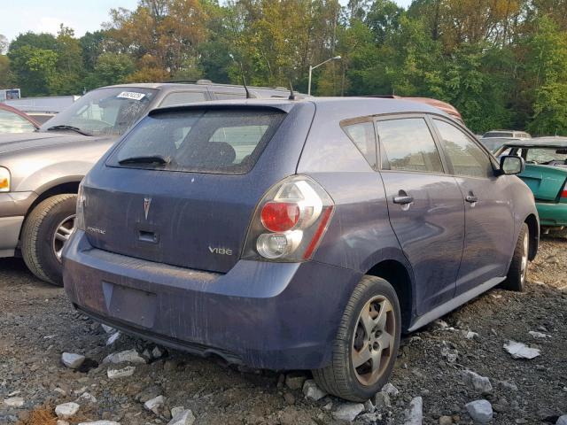 5Y2SP6E88AZ408071 - 2010 PONTIAC VIBE GRAY photo 4