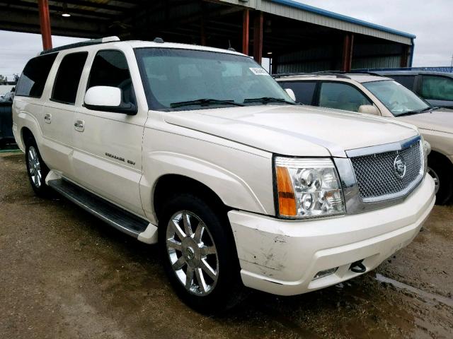 3GYFK66N24G324167 - 2004 CADILLAC ESCALADE E WHITE photo 1