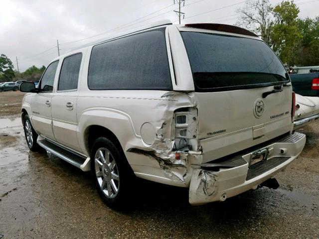 3GYFK66N24G324167 - 2004 CADILLAC ESCALADE E WHITE photo 3