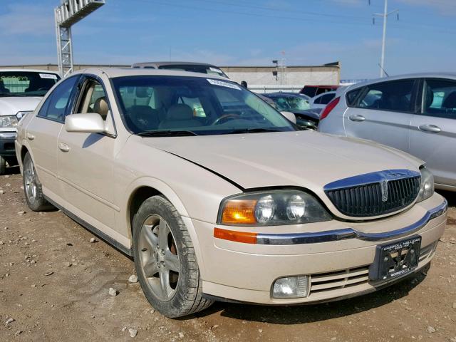 1LNHM86SX2Y672243 - 2002 LINCOLN LS 奶油色 照片 1
