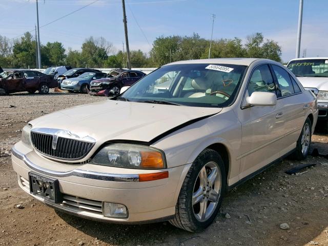 1LNHM86SX2Y672243 - 2002 LINCOLN LS 奶油色 照片 2