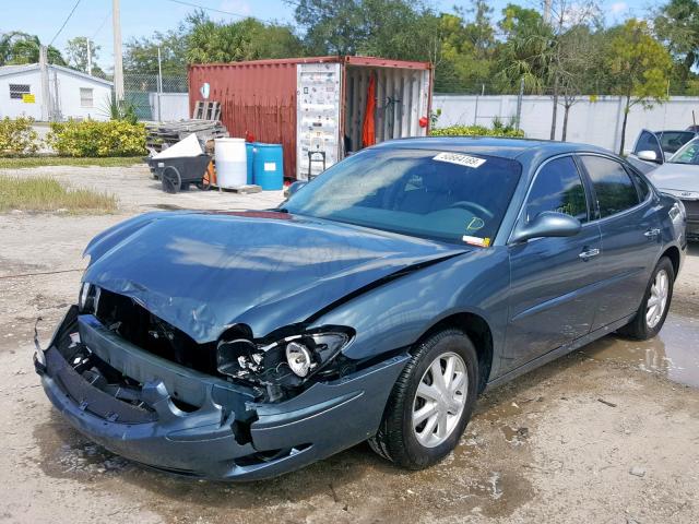 2G4WD582261212389 - 2006 BUICK LACROSSE C BLUE photo 2