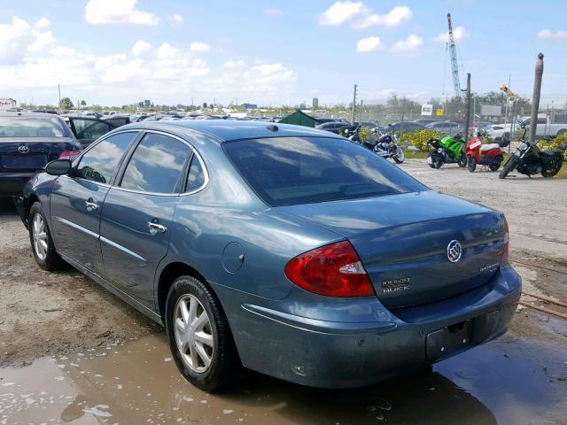 2G4WD582261212389 - 2006 BUICK LACROSSE C BLUE photo 3