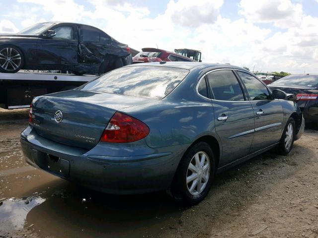 2G4WD582261212389 - 2006 BUICK LACROSSE C BLUE photo 4