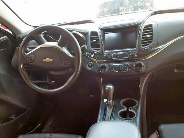 2G1145S39G9127786 - 2016 CHEVROLET IMPALA LTZ BLACK photo 9