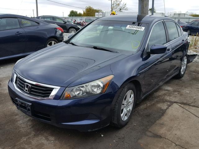 1HGCP26498A080002 - 2008 HONDA ACCORD LXP BLUE photo 2