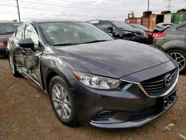 JM1GJ1U66E1141611 - 2014 MAZDA 6 SPORT GRAY photo 1