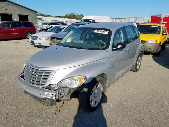 3A4FY58B96T341733 - 2006 CHRYSLER PT CRUISER SILVER photo 2