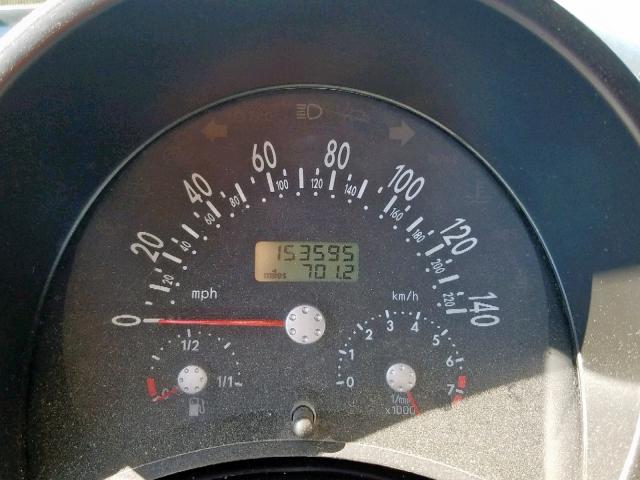 3VWBA21C0YM409566 - 2000 VOLKSWAGEN NEW BEETLE ყვითელი ფოტო 8