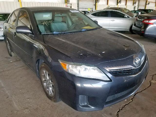 4T1BB3EK7AU115764 - 2010 TOYOTA CAMRY HYBR GRAY photo 1