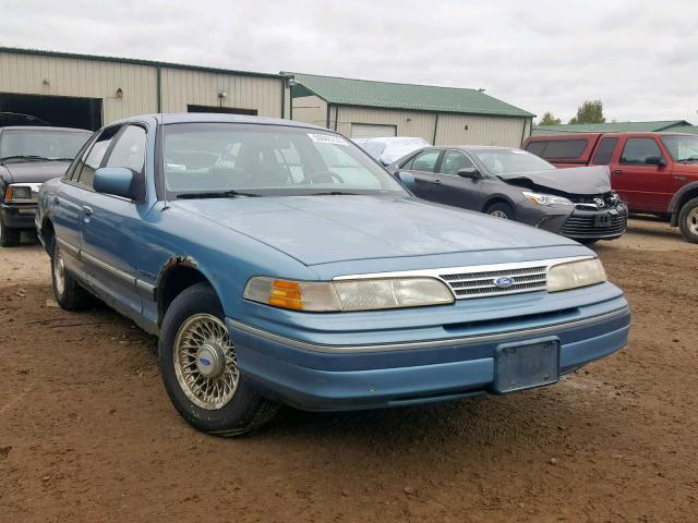 2FACP74WXPX115318 - 1993 FORD CROWN VICT BLUE photo 1