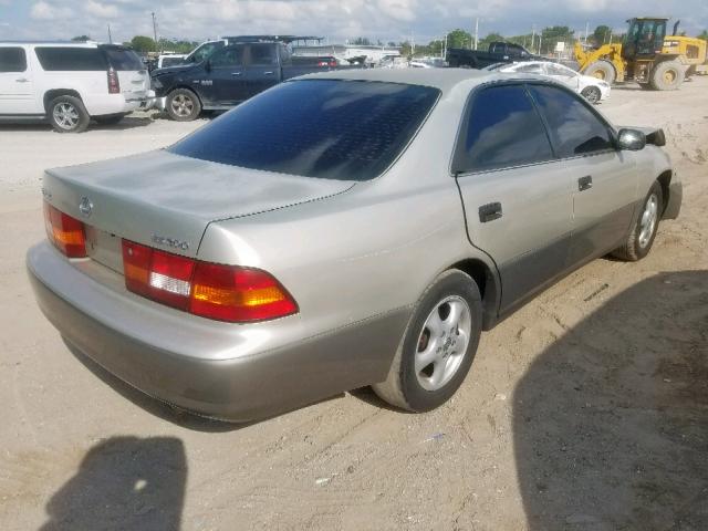 JT8BF22G2V0048912 - 1997 LEXUS ES 300 SILVER photo 4