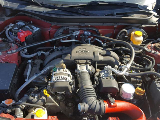 JF1ZNAA10D2734725 - 2013 TOYOTA SCION FR-S BLUE photo 7