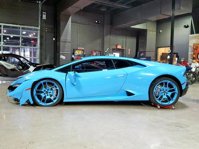 ZHWUC2ZFXHLA06386 - 2017 LAMBORGHINI HURACAN TURQUOISE photo 5