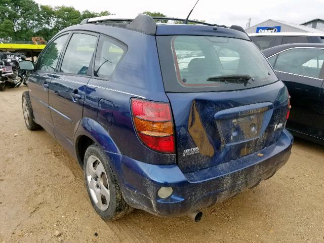 5Y2SL62803Z469059 - 2003 PONTIAC VIBE BLUE photo 3