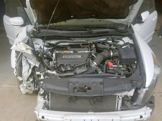 1HGCP26879A112045 - 2009 HONDA ACCORD EXL WHITE photo 7