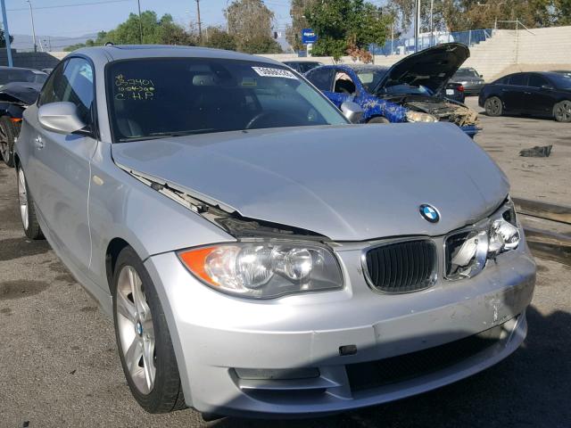 WBAUP9C51BVL90439 - 2011 BMW 128 I SILVER photo 1