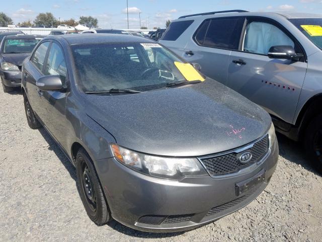 KNAFU4A28A5229551 - 2010 KIA FORTE EX CHARCOAL photo 1