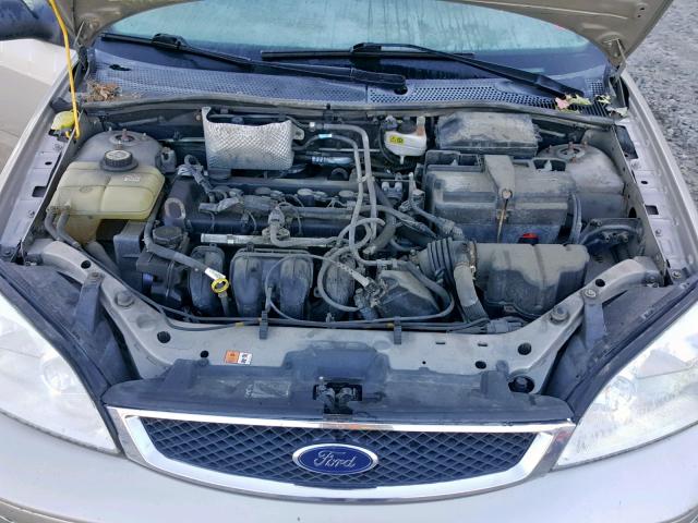 1FAFP34N37W153255 - 2007 FORD FOCUS ZX4 GOLD photo 7